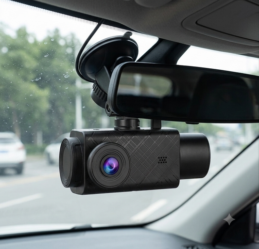 1080P Dash Cam with Night Vision & Wide Angle – Loop Recording Car DVR